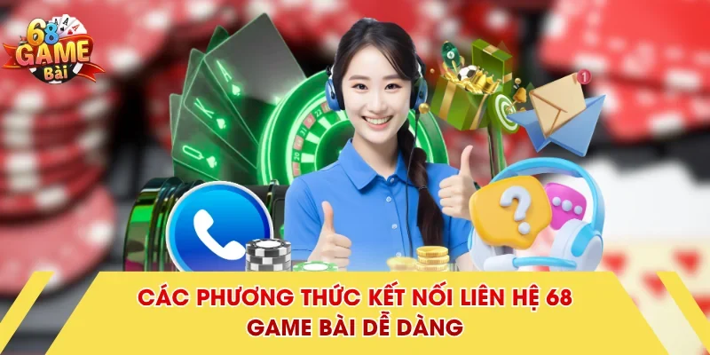 Các phương thức kết nối liên hệ 68 Game Bài dễ dàng