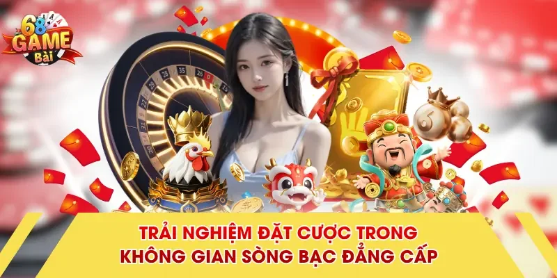 Trải nghiệm đặt cược trong không gian sòng bạc đẳng cấp